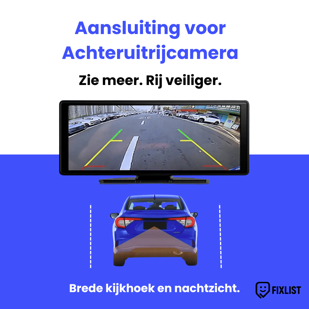 Universeel draadloos CarPlay scherm