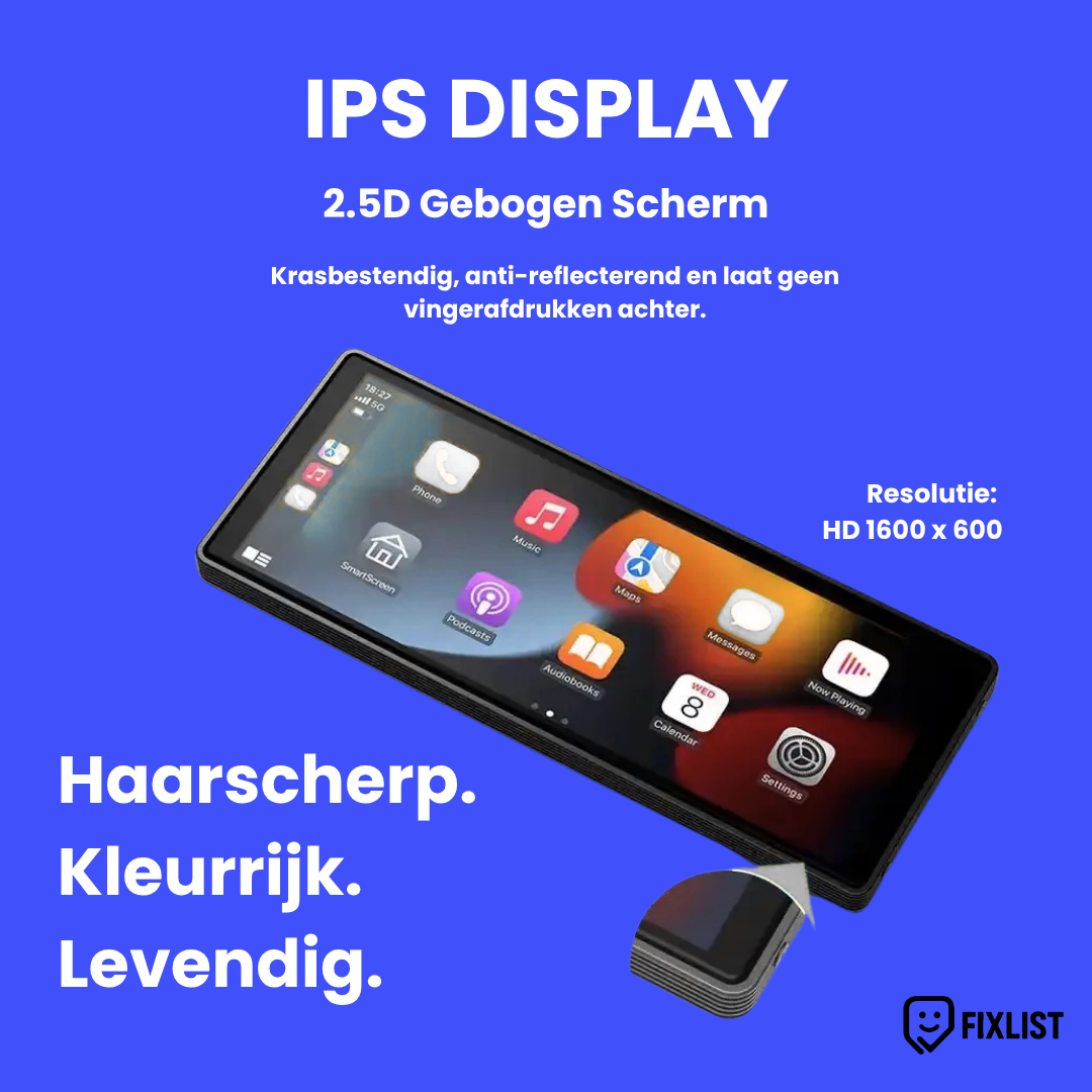 Universeel draadloos CarPlay scherm