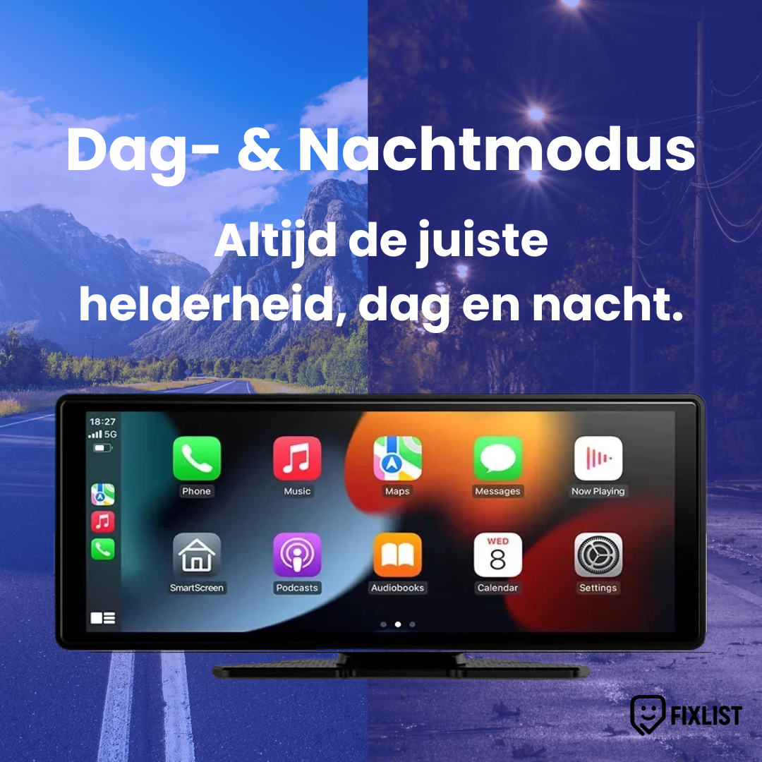 Universeel draadloos CarPlay scherm