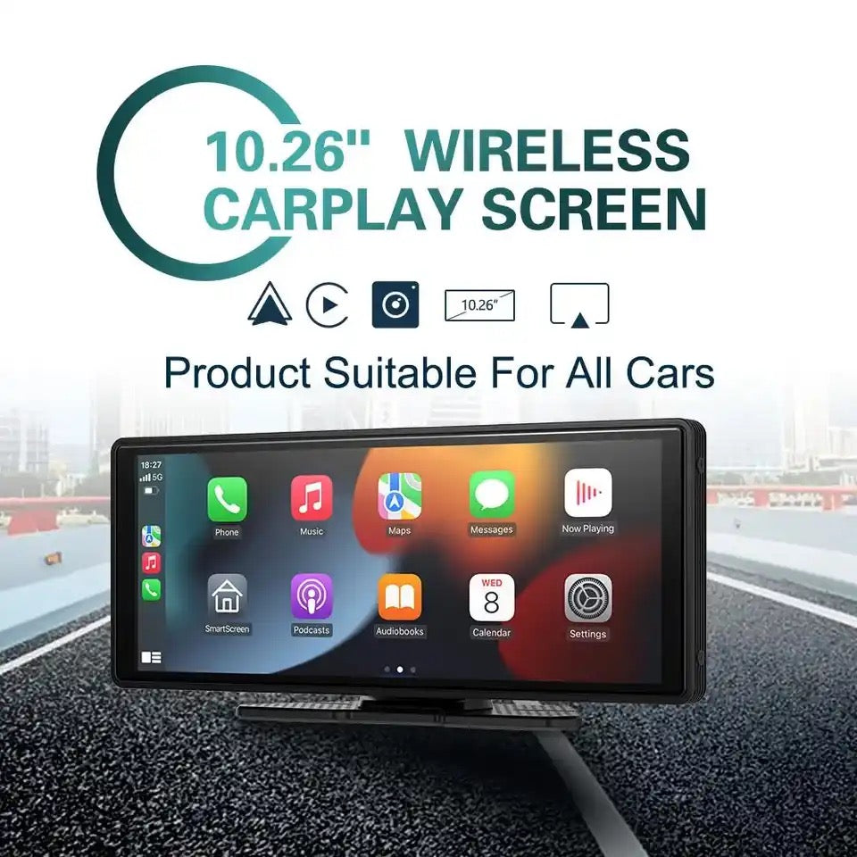 Universeel draadloos CarPlay scherm